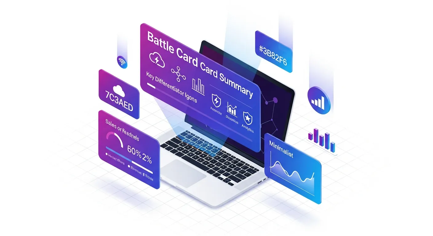 Battle card commerciale IA en 2026 : armer ses commerciaux face à la concurrence