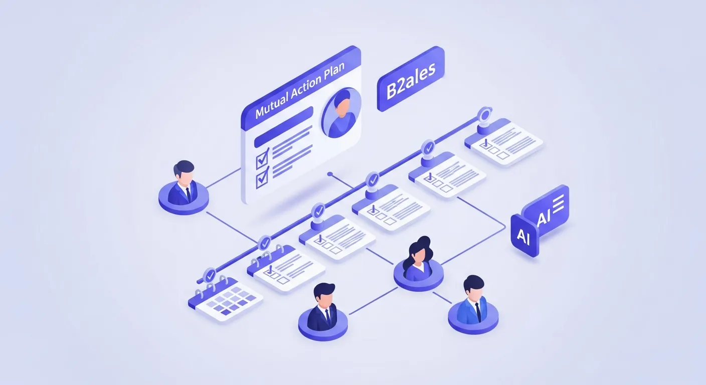 Mutual action plan en 2026 : le plan d'action commercial qui sauve les deals B2B