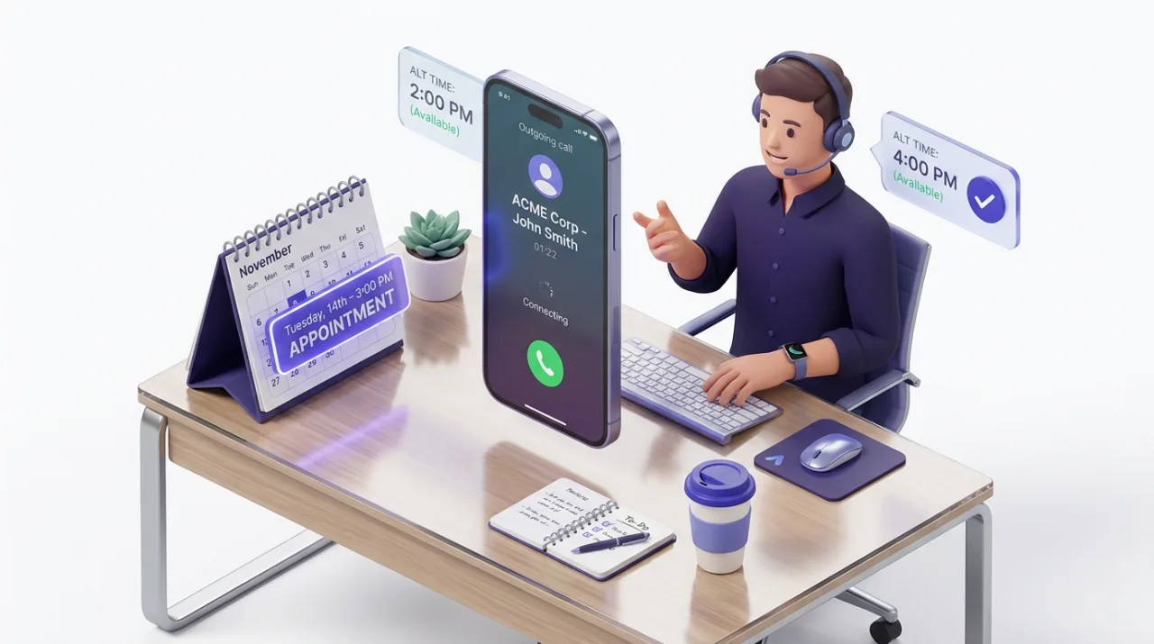 Prise de rendez-vous téléphonique B2B en 2026 : script, technique et objections